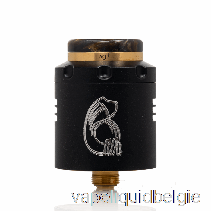 Vape Vloeistof Hellvape Dood Konijn V3 24mm Rda [6e Verjaardag] Zwart Goud